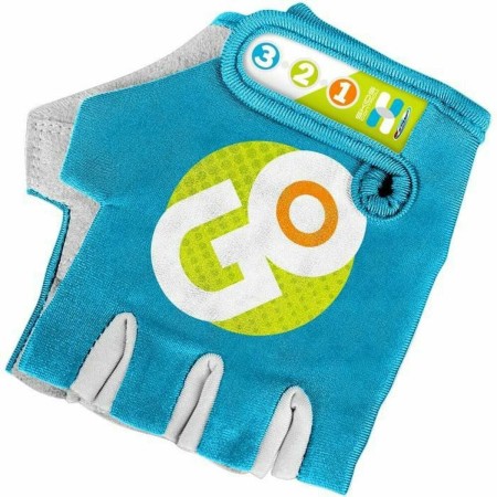 Cycling Gloves Stamp Blue Child unisex by Stamp, Girls - Ref: S7144549, Price: 27,27 €, Discount: %