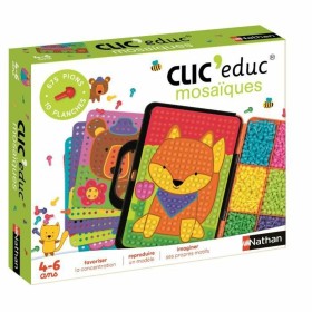 Board game Nathan Clic'Educ - Mosaiques (FR) by Nathan, Board Games - Ref: S7144638, Price: 40,41 €, Discount: %