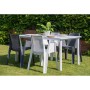 Table Resol Noa Gris foncé polypropylène Fibre de Verre 90 x 160 x 74 cm de Resol, Tables de jardin - Réf : D1616104, Prix : ...