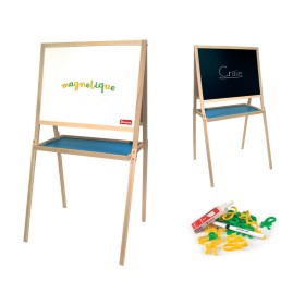 Double-sided Slate Jeujura Wooden Painting Magnetic by Jeujura, Chalkboards and whiteboards - Ref: S7145228, Price: 56,72 €, ...