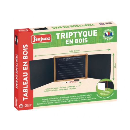 Doppelseitige Tafel Jeujura Wooden Triptych | Tienda24 - Global Online Shop Tienda24.eu