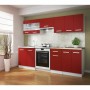 Beistellmöbel 40 x 47 x 82 cm Rot Kunststoff Melamine PVC von BigBuy Home, Küchenzeilen - Ref: S7146627, Preis: 118,06 €, Rab...