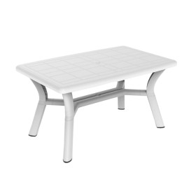 Table Resol Dalia Blanc polypropylène 90 x 140 x 74 cm de Resol, Tables de jardin - Réf : D1616120, Prix : 114,85 €, Remise : %