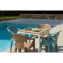 Sedia da giardino Resol Delta Beige Sabbia polipropilene 53 x 80 x 55 cm (4 Unità) di Resol, Sedie per tavolo da giardino - R...