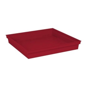 Flower Pot Dish EDA Tuscan Red 40 cm 40 x 40 x 5,9 cm by EDA, Accessories - Ref: S7148656, Price: 26,09 €, Discount: %