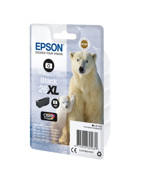 Cartucho de Tinta Original Epson 26XL Negro Magenta | Tienda24 Tienda24.eu