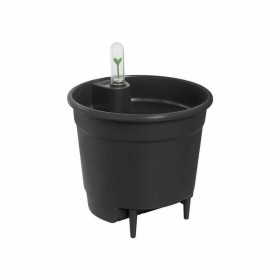 Pot Elho Noir polypropylène Rond Moderne Ø 21 cm 21 cm de Elho, Pots de fleurs - Réf : S7148969, Prix : 25,41 €, Remise : %