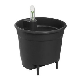 Plant pot Elho Black polypropylene Circular Modern by Elho, Flower Pots - Ref: S7148970, Price: 26,57 €, Discount: %