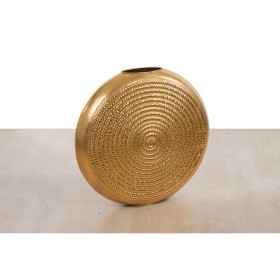 Jarrón Romimex Dorado Metal Círculo 80 x 77 x 24 cm de Romimex, Jarrones - Ref: D1616178, Precio: 146,35 €, Descuento: %