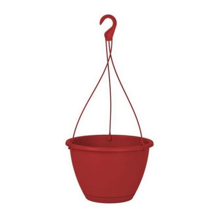 Maceta Colgante Artevasi Rojo Oscuro 31 x 31 x 20,5 cm de Artevasi, Macetas colgantes - Ref: S7149112, Precio: 25,14 €, Descu...