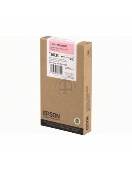 Original Tintenpatrone Epson C13T603C00 Rot Magenta Helles Magenta | Tienda24 Tienda24.eu