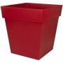 Vaso EDA Tuscan Vermelho Quadrado Ø 50 cm de EDA, Vasos para flores - Ref: S7149131, Preço: 54,23 €, Desconto: %