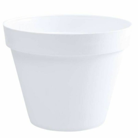 Vaso EDA Tuscan Bianco polipropilene Rotonda Rotondo Ø 48 x 40 cm di EDA, Vasi tradizionali - Rif: S7149135, Prezzo: 39,98 €,...