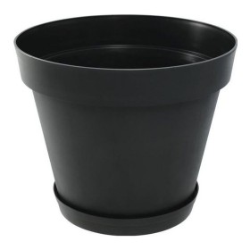 Plant pot EDA Tuscan Grey Dark grey Circular Ø 60 x 47 cm by EDA, Flower Pots - Ref: S7149137, Price: 47,86 €, Discount: %