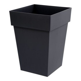 Plant pot EDA Tuscan Grey Dark grey polypropylene 39 x 39 x 53 cm by EDA, Flower Pots - Ref: S7149140, Price: 47,20 €, Discou...