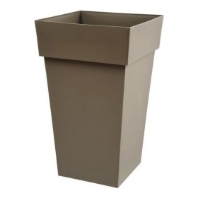 Vaso EDA Tuscan Taupé Quadrato polipropilene (39 x 39 x 65 cm) di EDA, Vasi tradizionali - Rif: S7149141, Prezzo: 50,07 €, Sc...