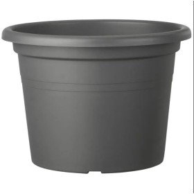 Plant pot Deroma Cylinder Anthracite Injected Circular Ø 50 cm 50 x 35 cm by Deroma, Flower Pots - Ref: S7149203, Price: 30,8...