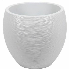 Vaso EDA Graphit Rotondo Bianco Ø 50 cm di EDA, Vasi tradizionali - Rif: S7149304, Prezzo: 74,21 €, Sconto: %