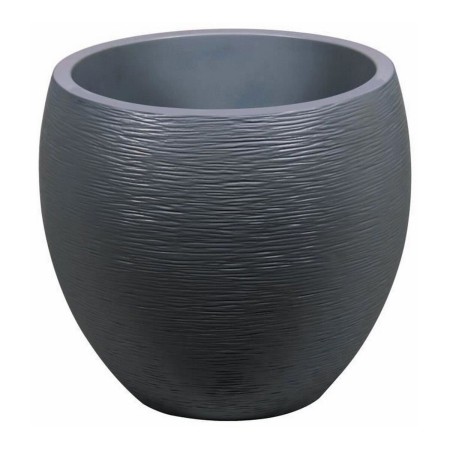 Maceta EDA Graphit Redonda Plástico Gris oscuro (Ø 50 x 45 cm) de EDA, Macetas para flores - Ref: S7149305, Precio: 67,28 €, ...