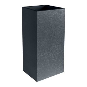 Pot EDA Graphit Gris Gris foncé Plastique Carré 39,5 x 39,5 x 80 cm de EDA, Pots de fleurs - Réf : S7149307, Prix : 100,58 €,...