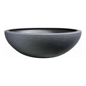 Plant pot EDA Graphit Washbasin Grey Dark grey (Ø 59 x 21 cm) by EDA, Flower Pots - Ref: S7149308, Price: 43,63 €, Discount: %