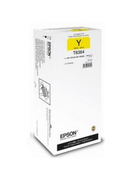 Cartouche d'Encre Compatible Epson C13T838440 Jaune Noir | Tienda24 Tienda24.eu