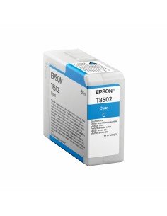 Cartuccia ad Inchiostro Originale Epson C13T850200 Ciano da Epson, Toner e inchiostro per stampante - Ref: S7733288, Precio: ...