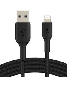 Cable USB a Lightning Belkin CAA002BT0MBK Negro 15 cm de Belkin, Cables Lightning - Ref: S7733874, Precio: 20,62 €, Descuento: %