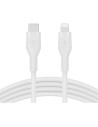 Cabo USB-C para Lightning Belkin CAA009BT1MWH 1 m Branco | Tienda24 Tienda24.eu