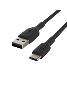 Cable USB a micro USB LINDY 41567 Antracita 2 m | Tienda24 Tienda24.eu