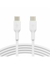 USB-C zu USB-C-Kabel Belkin CAB003BT2MWH Weiß 2 m | Tienda24 Tienda24.eu