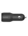 Caricabatterie per Auto Belkin CCD001BT1MBK 24 W da Belkin, Caricabatterie - Ref: S7734293, Precio: 32,28 €, Descuento: %