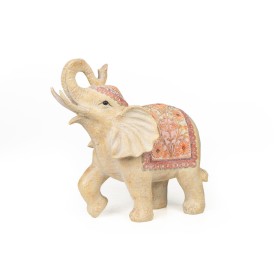 Decorative Figure Romimex Resin Elephant by Romimex, Collectables - Ref: D1616236, Price: 43,40 €, Discount: %