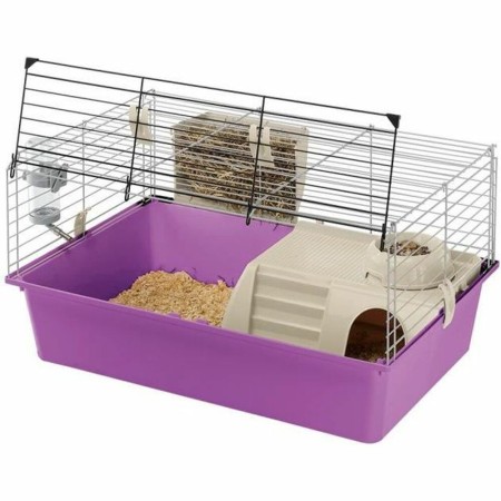 Cage Ferplast Cavie 15 Cochon d'Inde Métal Plastique de Ferplast, Cages - Réf : S7150275, Prix : 84,63 €, Remise : %