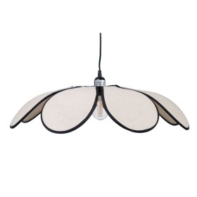 Ceiling Light Romimex Black Natural Bamboo Flower 53 x 15 x 53 cm by Romimex, Pendant Lights - Ref: D1616251, Price: 66,55 €,...