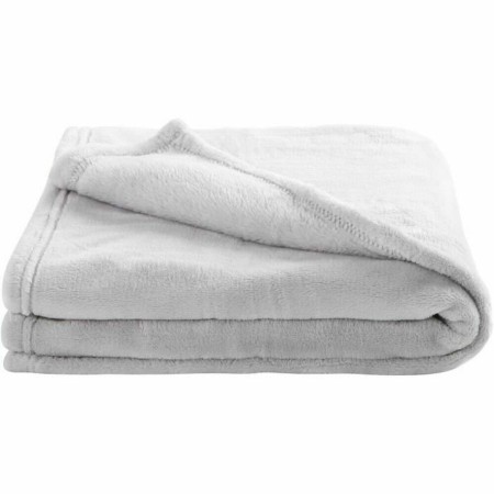 Couverture Domiva 75 x 100 cm Gris de Domiva, Couvertures et plaids - Réf : S7150493, Prix : 29,40 €, Remise : %