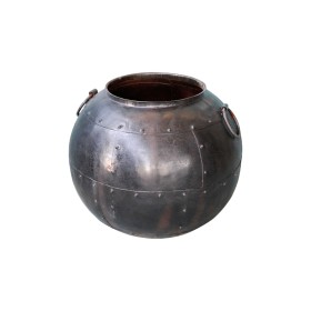 Cache-pot Romimex Noir Métal 40 x 40 x 40 cm de Romimex, Cache-pots - Réf : D1616279, Prix : 107,75 €, Remise : %