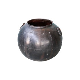 Cache-pot Romimex Noir Métal 50 x 50 x 50 cm de Romimex, Cache-pots - Réf : D1616280, Prix : 148,13 €, Remise : %