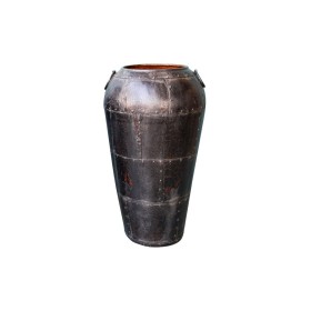 Vase Romimex Black Metal 55 x 102 x 55 cm by Romimex, Vases - Ref: D1616282, Price: 310,37 €, Discount: %