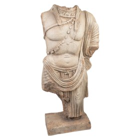 Buste Romimex Crème Résine Guerrier 22 x 76 x 38 cm de Romimex, Sculptures - Réf : D1616291, Prix : 239,34 €, Remise : %