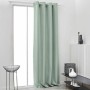 Curtain TODAY Essential Thermal insulation Dark green Light Green 140 x 240 cm by TODAY, Curtains - Ref: S7151586, Price: 33,...