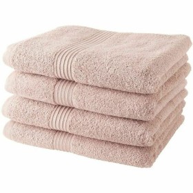 Towels Set TODAY Light Pink 100% cotton (4 Units) by TODAY, Towels - Ref: S7151617, Price: 31,51 €, Discount: %