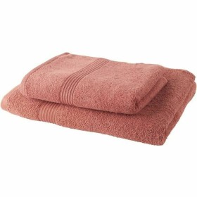 Ensemble de Serviettes TODAY 2 Unités Terre cuite 100 % coton de TODAY, Serviettes de bain - Réf : S7151658, Prix : 26,38 €, ...