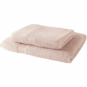 Ensemble de serviettes de toilette TODAY Rose clair 100 % coton de TODAY, Serviettes de bain - Réf : S7151659, Prix : 27,08 €...