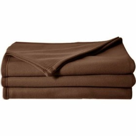 Couverture Poyet Motte Poleco Chocolat 220 x 240 cm de Poyet Motte, Couvertures et couvre-lits - Réf : S7151825, Prix : 39,48...