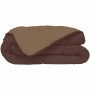 Duvet Poyet Motte Calgary Moka Chocolate 200 x 200 cm 400 g /m² by Poyet Motte, Quilts and quilt covers - Ref: S7151880, Pric...