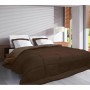 Duvet Poyet Motte Calgary Moka Chocolate 200 x 200 cm 400 g /m² by Poyet Motte, Quilts and quilt covers - Ref: S7151880, Pric...