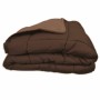 Duvet Poyet Motte Calgary Moka Chocolate 200 x 200 cm 400 g /m² by Poyet Motte, Quilts and quilt covers - Ref: S7151880, Pric...