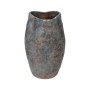 Vase Romimex Blue Terracotta Aged finish 17 x 27 x 17 cm by Romimex, Vases - Ref: D1616307, Price: 28,10 €, Discount: %