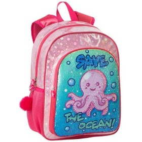 Mochila Escolar Save the Ocean!